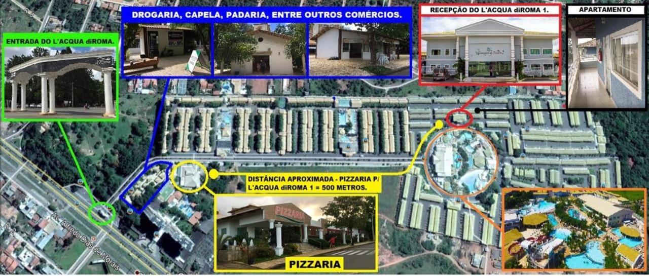 Aparthotel Lacqua Di Roma Com Super Parque Aquatico Incluso Para Sua Familia! *