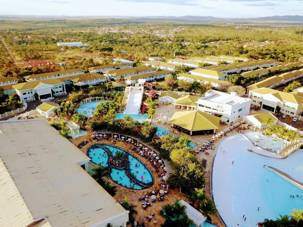 Aparthotel Lacqua Di Roma Com Super Parque Aquatico Incluso Para Sua Familia! Caldas Novas